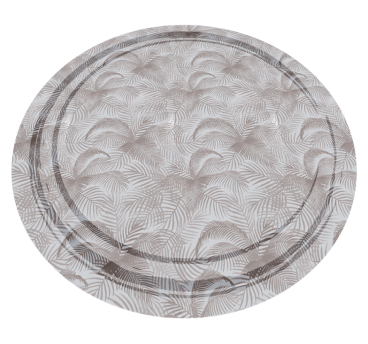 Tapis vinyle plantes superposition botanique - TenStickers