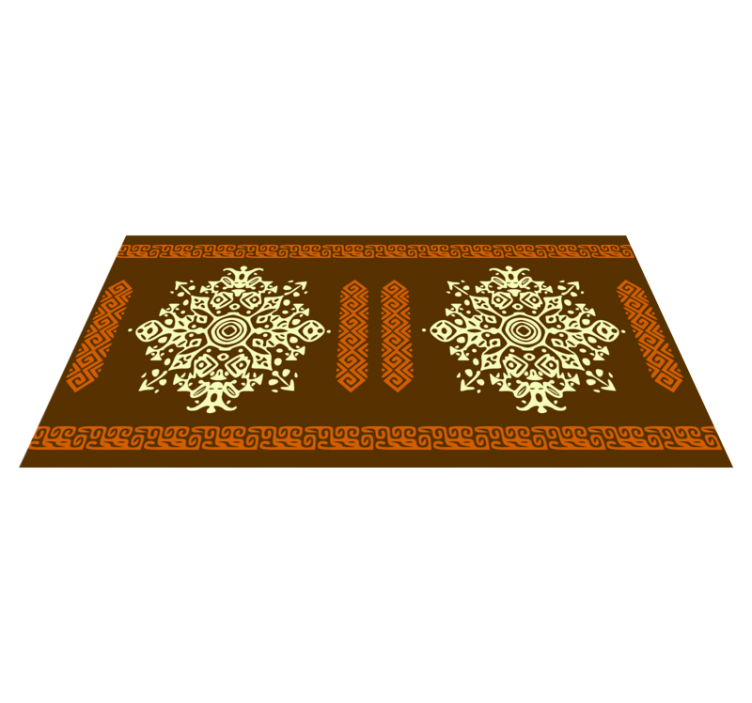 Tapis vinyle mandala ensemble de motifs de mandala - TenStickers