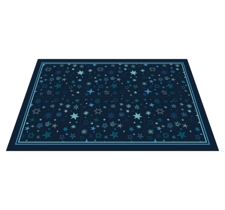 Tapis vinyle étoile conception de motifs célestes - TenStickers