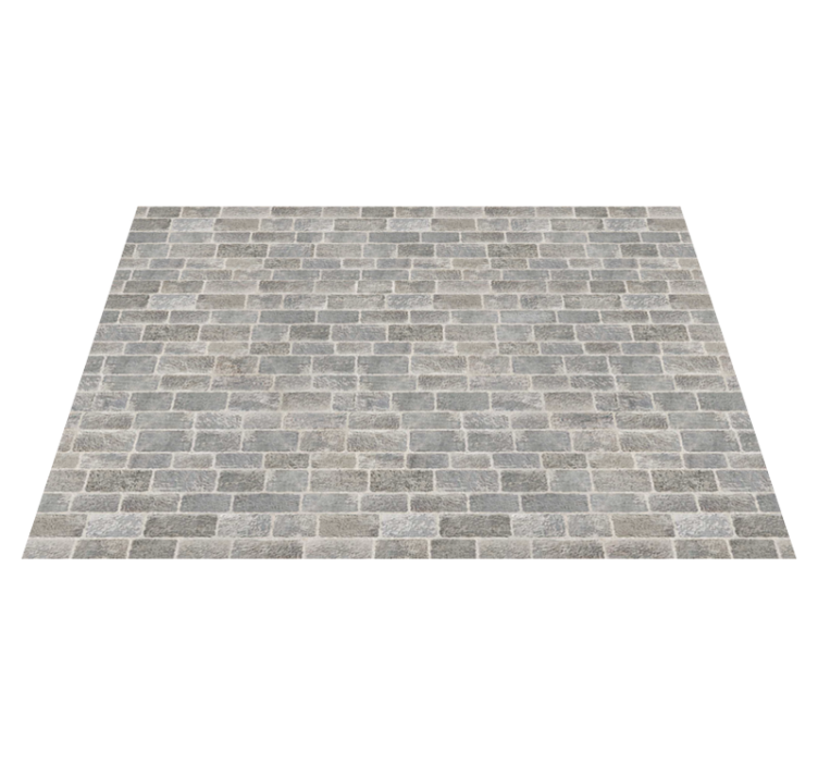 Tapis vinyle pierre motif de pierre - TenStickers