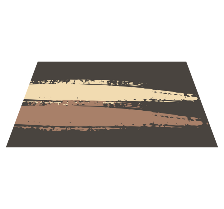 Tapis vinyle minimaliste motif nordique à trois rayures - TenStickers