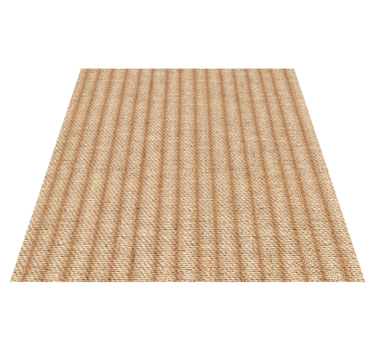 Tapis vinyle motif Jute - TenStickers