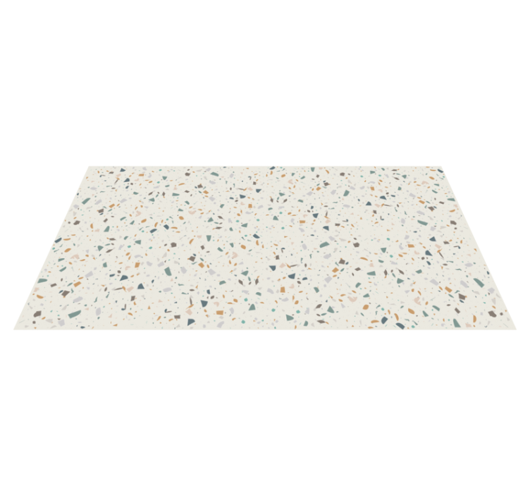 Tapis vinyle pierre texture de terrazzo - TenStickers
