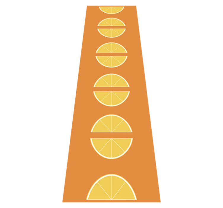 Tapis cuisine tranches d'agrumes - TenStickers
