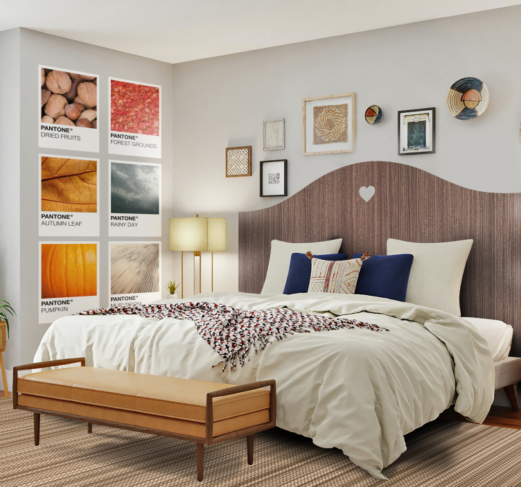 Tapis vinyle motif Imitation fibre naturelle - TenStickers