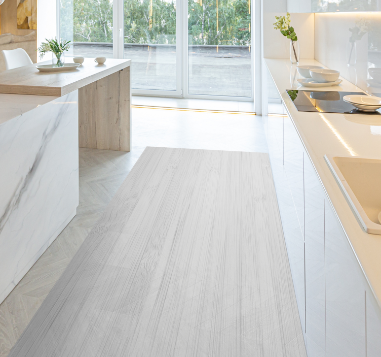 Tapis vinyle cuisine simplicité élégante - TenStickers