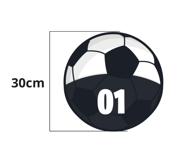 Tapis vinyle ado pack d'entraînement de football - TenStickers