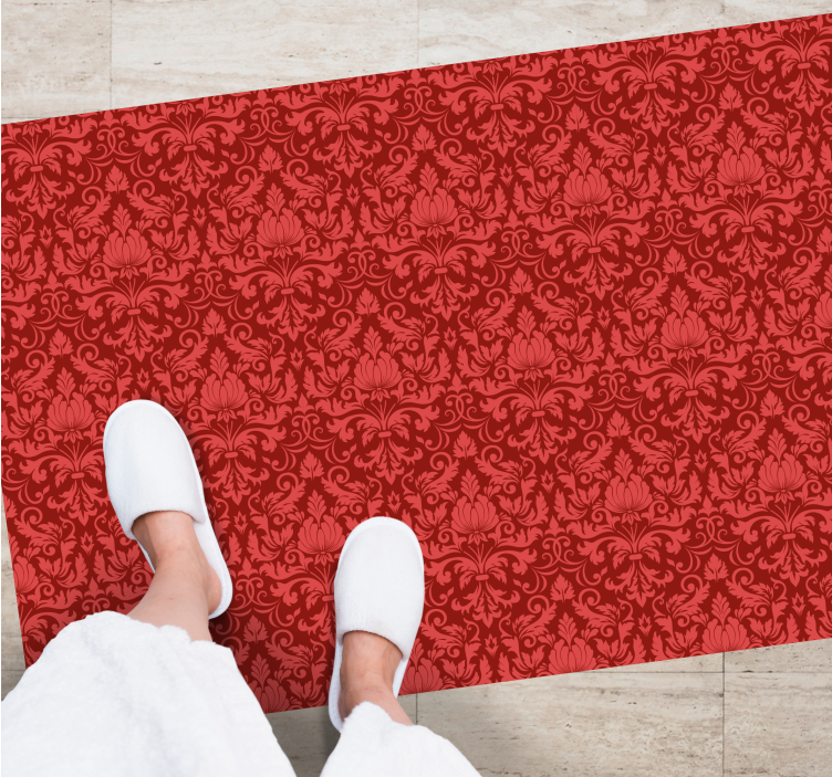 Tapis vinyle retro "velours" - TenStickers