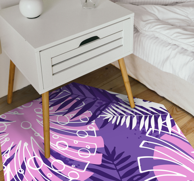Tapis vinyle plantes déclaration botanique - TenStickers