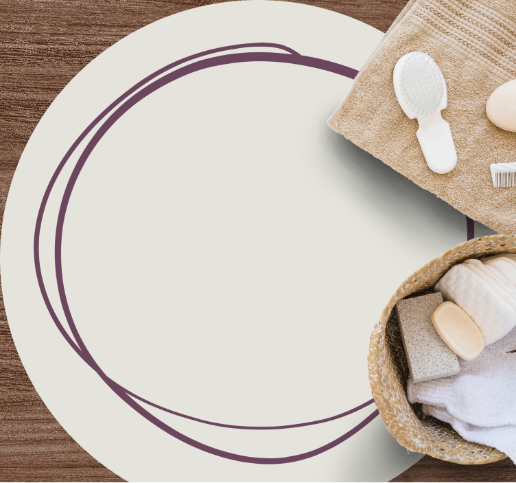 Tapis vinyle salle de bain essence de salle de bain - TenStickers