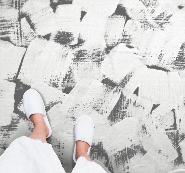 Tapis vinyle texture texture brossée abstraite - TenStickers