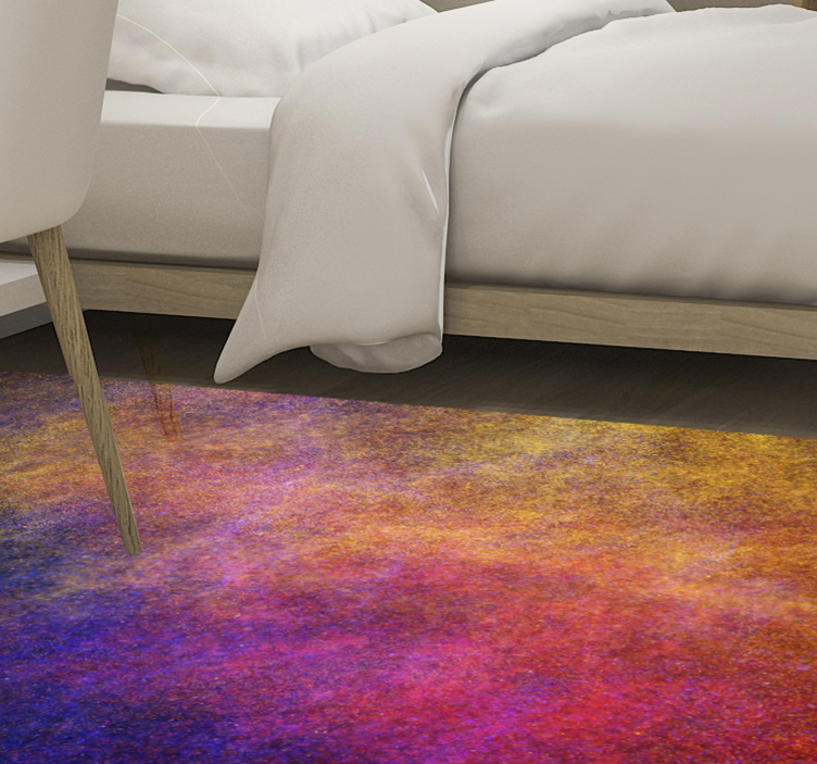 Tapis vinyle textures éclat de couleurs vives - TenStickers