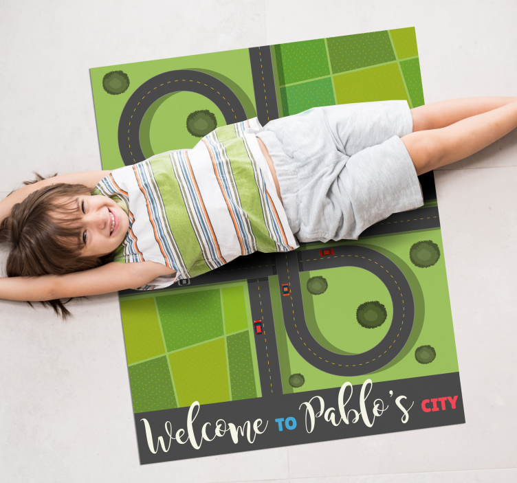 Tapis vinyle personnalisé carte de jeu personnalisable - TenStickers