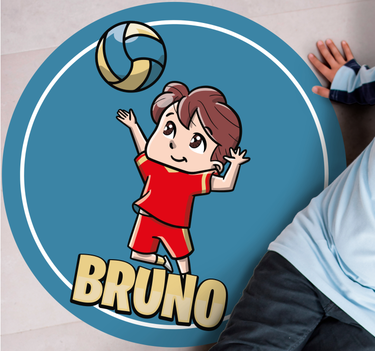 Tapis vinyle personnalisé sport personnalisable - TenStickers