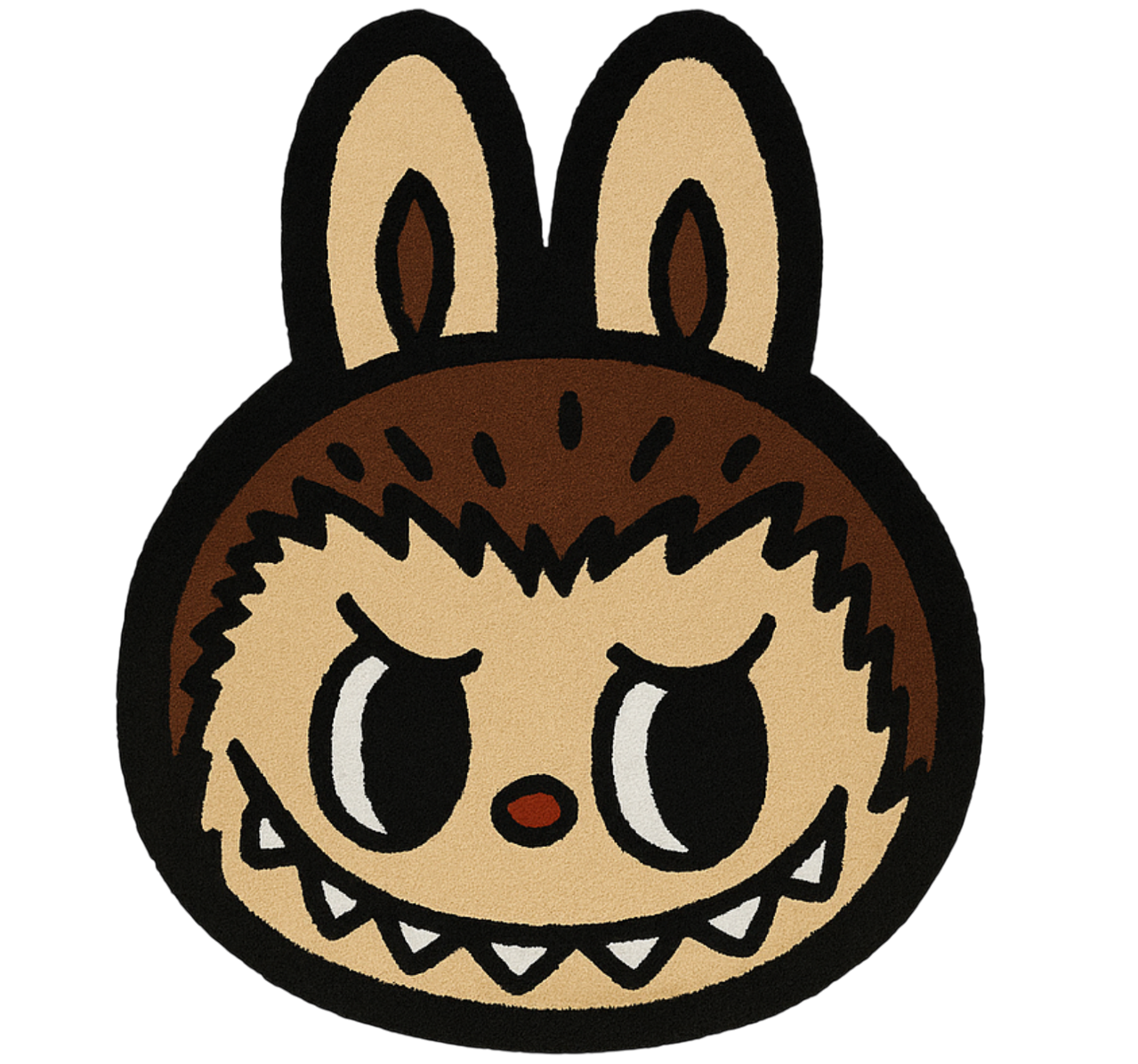 Tapis vinyle autres tapis labubu marron classique - TenStickers