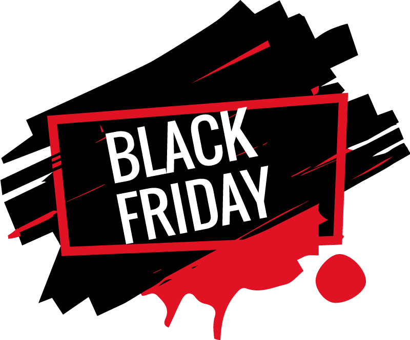 Tapis vinyle black friday stickers modernes black friday - TenStickers