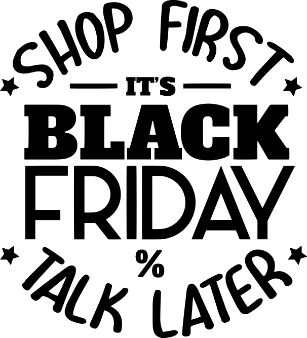 Tapis vinyle black friday achetez d'abord, discutez après - TenStickers