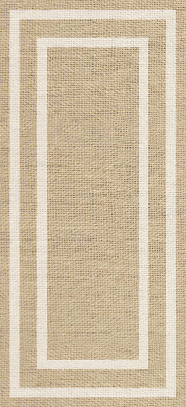 Tapis vinyle minimaliste texture tissée naturelle beige - TenStickers