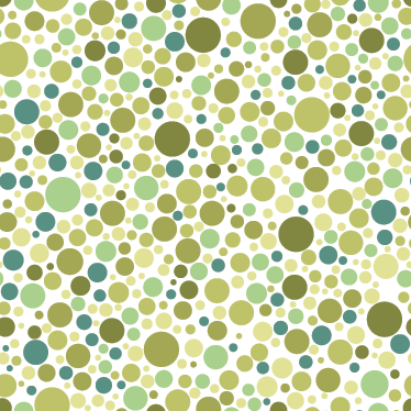 Tapis vinyle salle à manger pois verts - TenStickers