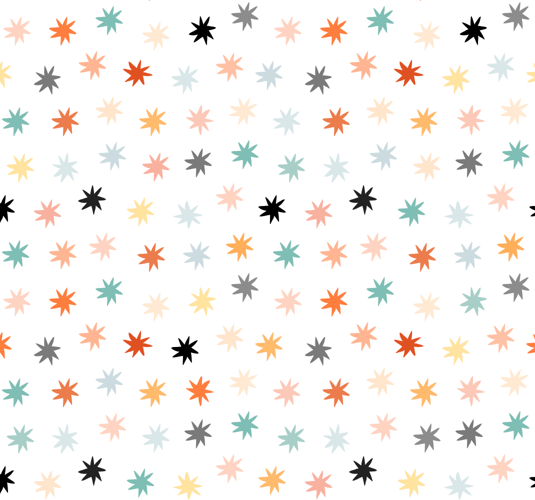 Tapis vinyle étoile motif étoile géométrique - TenStickers