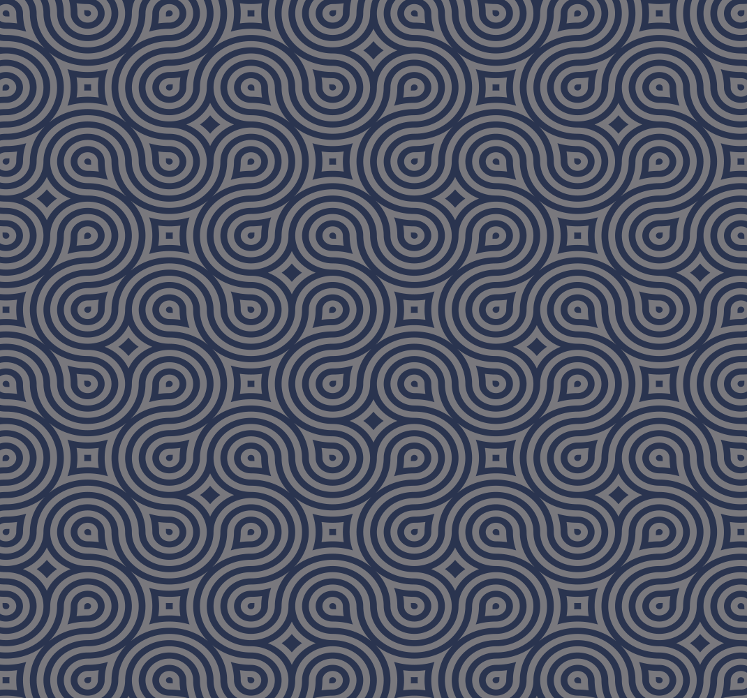 Tapis vinyle géométrique formes géométriques bleues - TenStickers