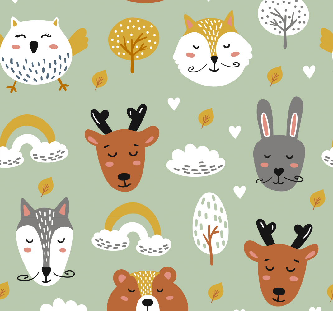 Tapis vinyle autres tapis montagnes nordiques - TenStickers