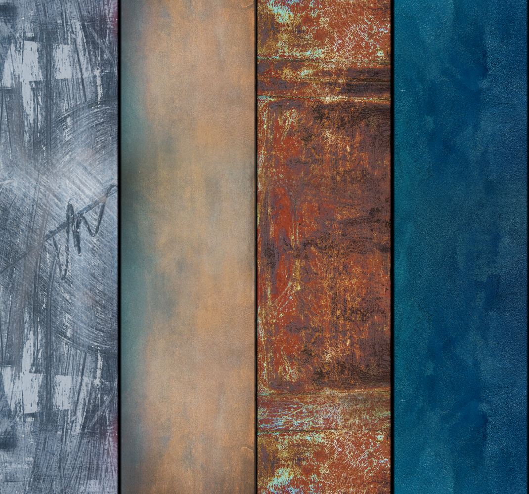 Tapis vinyle chambre panneaux texturés abstraits - TenStickers