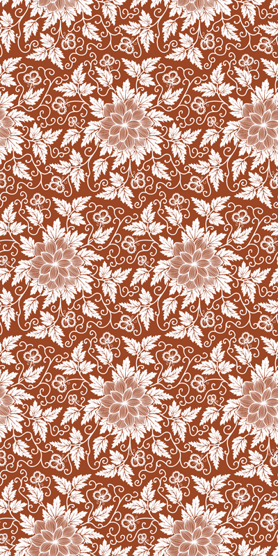 Tapis vinyle nature composition botanique - TenStickers