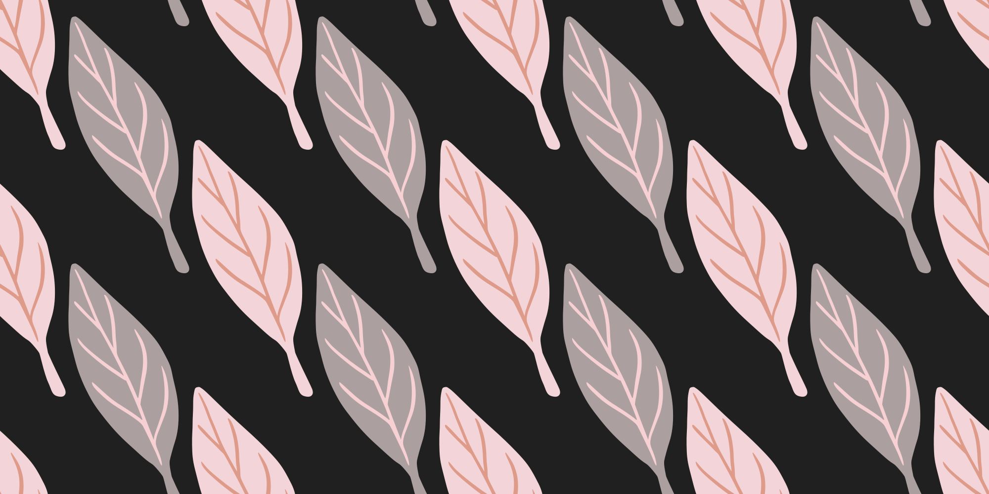 Tapis vinyle plantes motif feuilles élégant - TenStickers