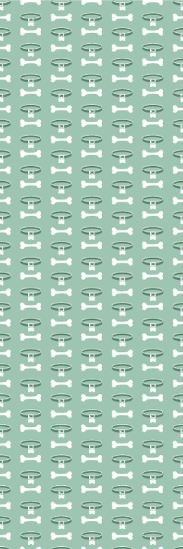 Tapis vinyle chambre motif chien incroyablement lumineux - TenStickers