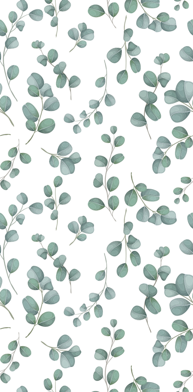 Tapis vinyle chambre motif floral aquarelle élégant - TenStickers