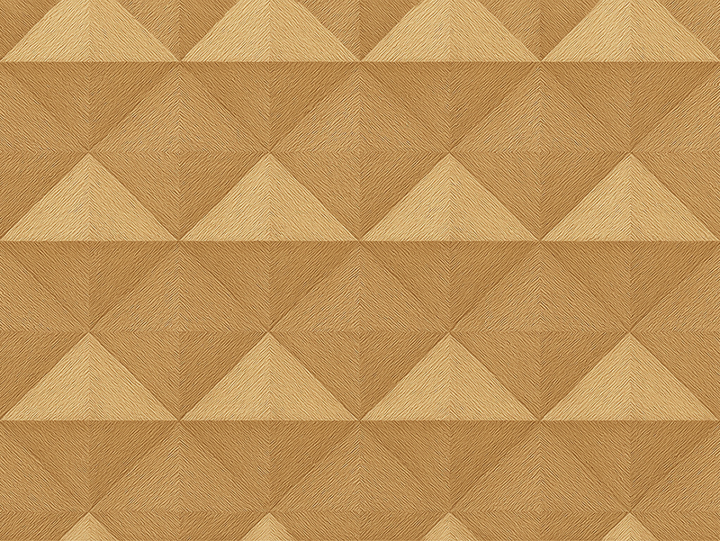 Tapis vinyle chambre 3d or - TenStickers