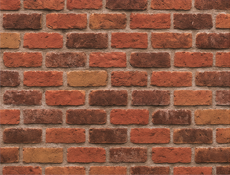 Tapis vinyle chambre pierre brique rustique - TenStickers