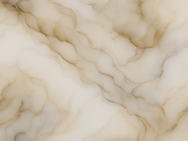 Tapis vinyle chambre marbre avec or - TenStickers