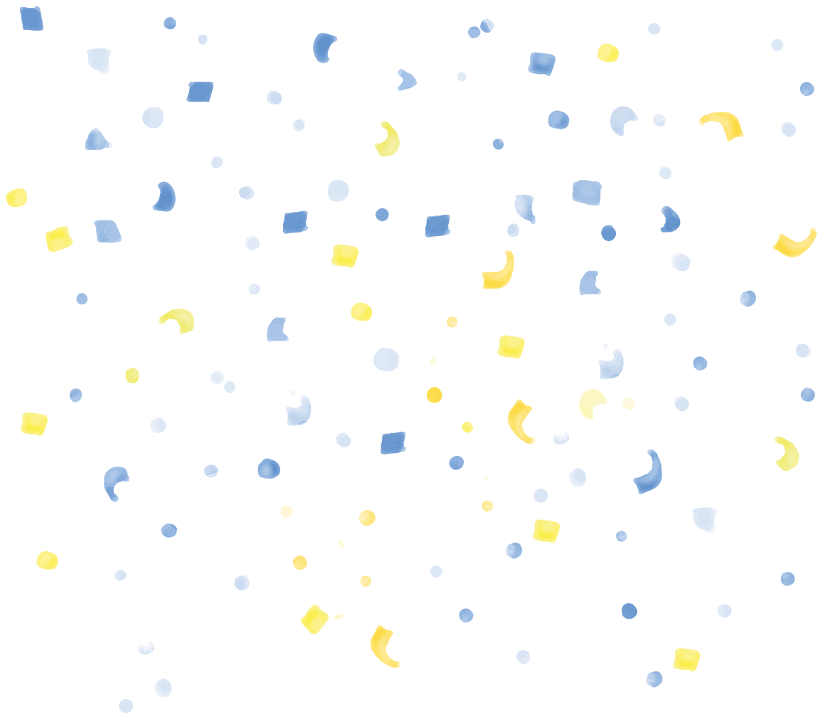 Tapis vinyle géométrique confettis aquarelle - TenStickers