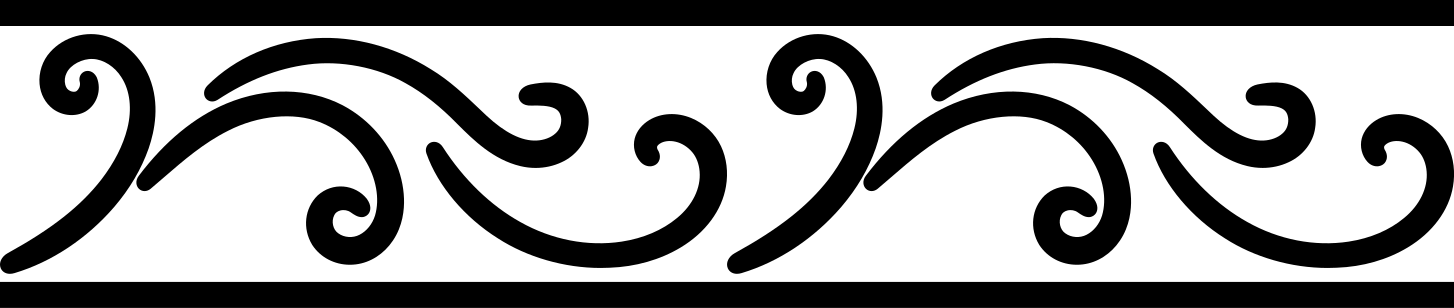 Tapis vinyle chambre design tribal monochrome avec bordures - TenStickers