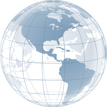 Tapis vinyle chambre carte des États-unis bleue - TenStickers