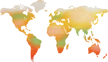 Tapis vinyle carte du monde en couleur complète - TenStickers