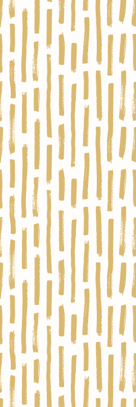 Tapis vinyle salle de bain motifs modernes beige clair - TenStickers