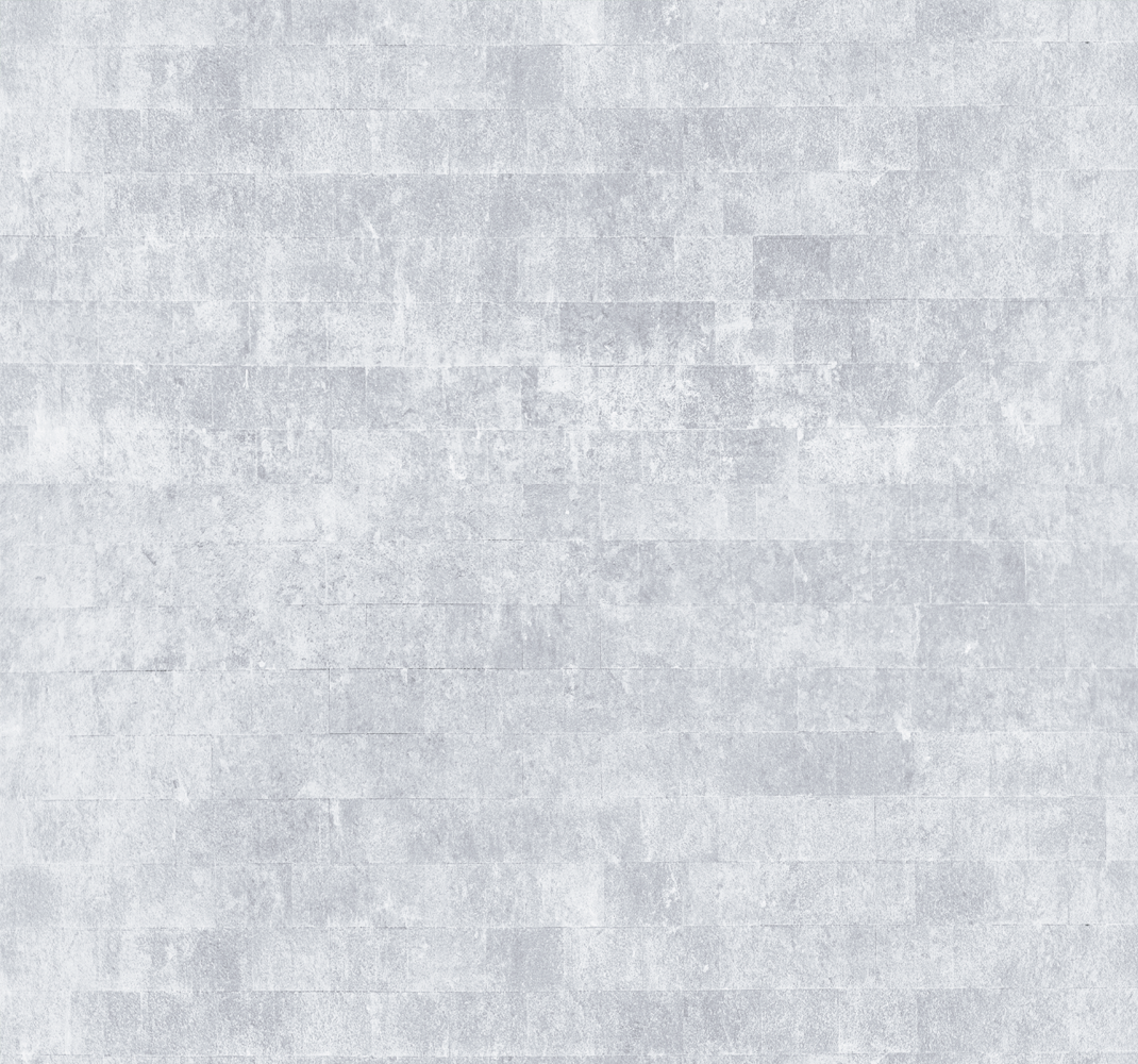Tapis vinyle salle de bain motif brique grise usée - TenStickers
