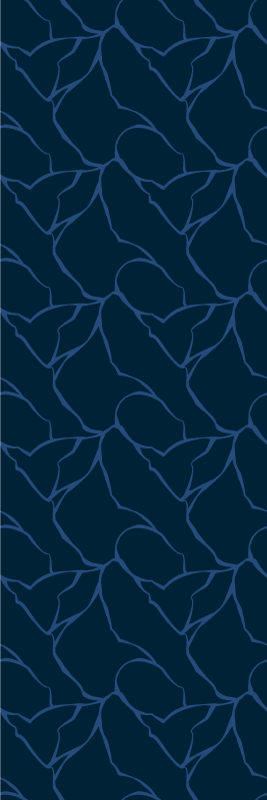 Tapis vinyle salle de bain fond marbré bleu texturé - TenStickers