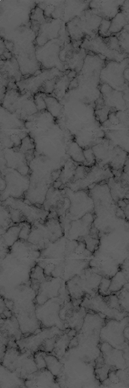 Tapis vinyle salle de bain fond marbré noir usé - TenStickers