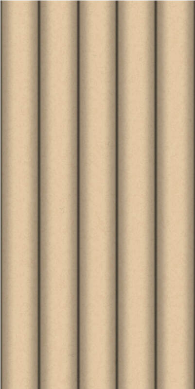 Tapis vinyle salle de bain motif tube brun minimaliste - TenStickers
