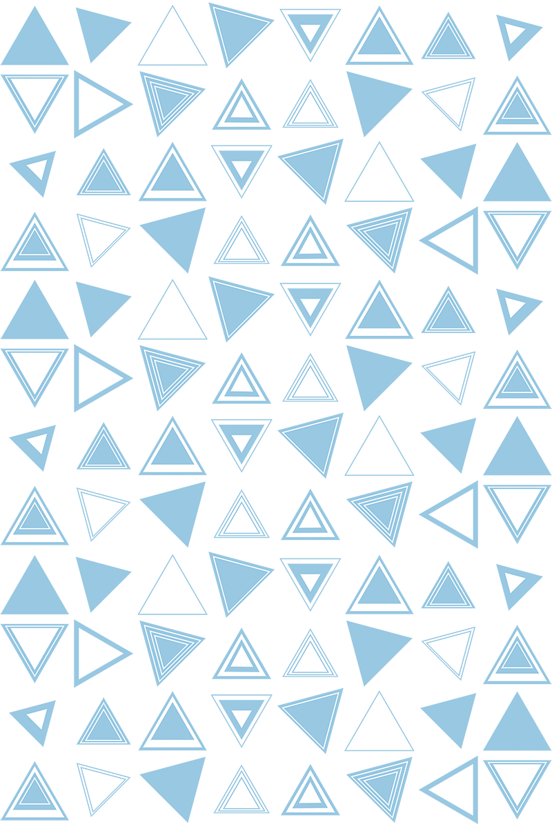 Tapis vinyle salle de bain motif triangle - TenStickers