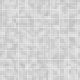 Tapis vinyle salle de bain mosaïque carreaux blancs gris - TenStickers