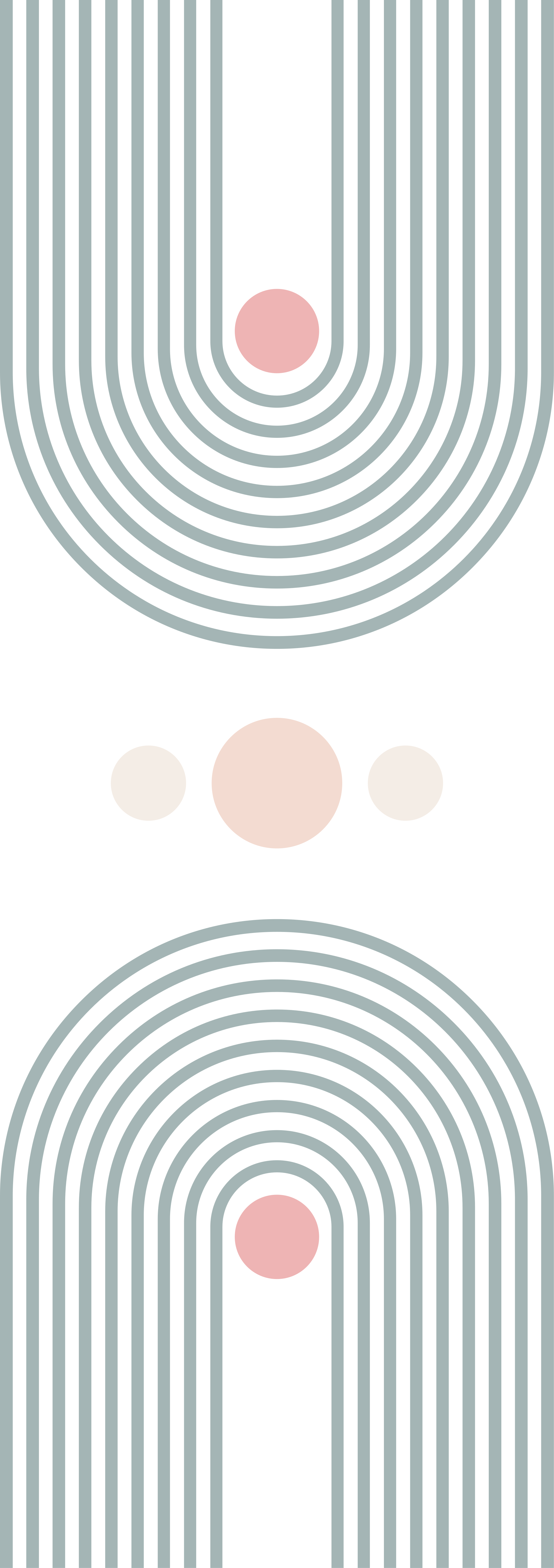 Tapis vinyle salle de bain design abstrait minimaliste - TenStickers