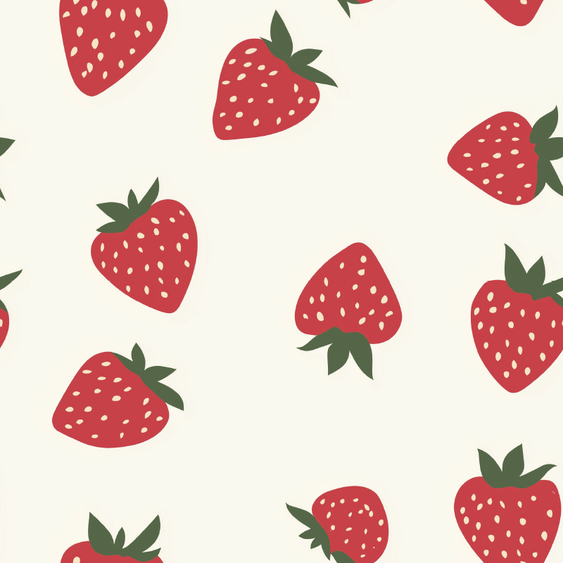 Tapis vinyle cuisine design fruits cerise - TenStickers