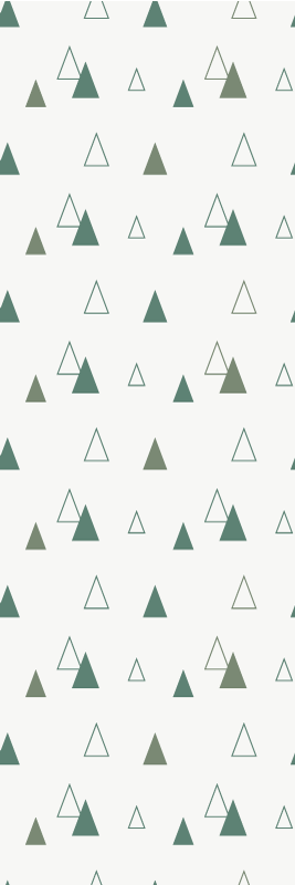 Tapis vinyle bureau triangles couleurs nature - TenStickers