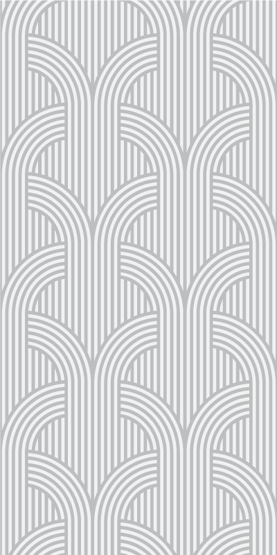 Tapis vinyle chambre papier peint gris minimaliste - TenStickers