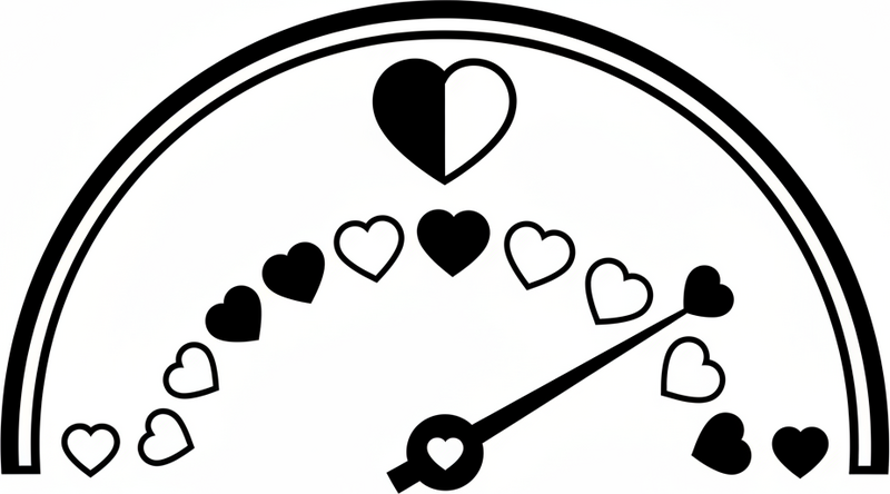 Tapis vinyle chambre autocollant amoureux - TenStickers